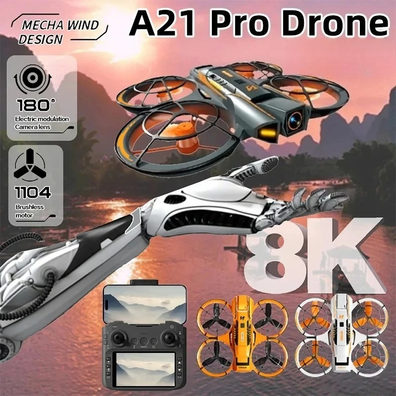 Drone Multispectral - Drone A21 Pro Original 4K Profesional