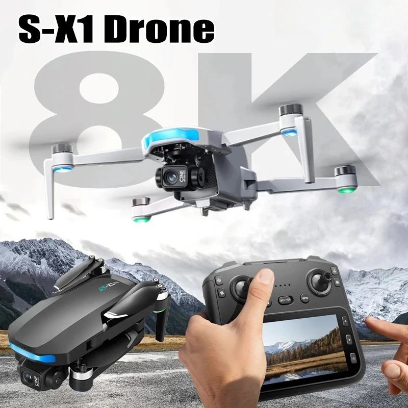 Drone Multispectral - Drone S-X1 Original 8K HD Profesional