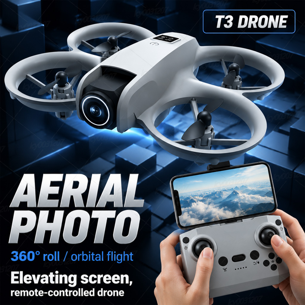 Drone Lidar - Drone Mini T3 8K BARU dengan