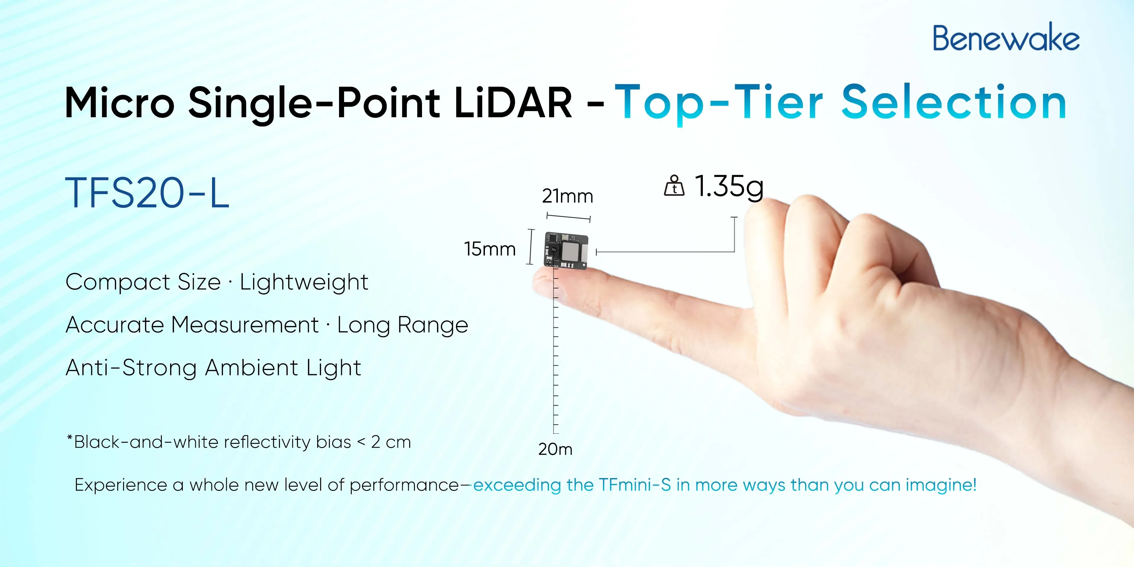 Modul Sensor LiDAR Mikro Benew - Drone Lidar ulasan dan harga