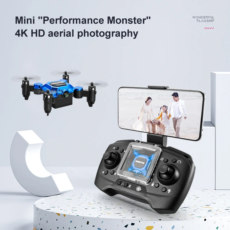 K04 Mini Drone Lipat Portabel  - Drone Video Production ulasan dan harga