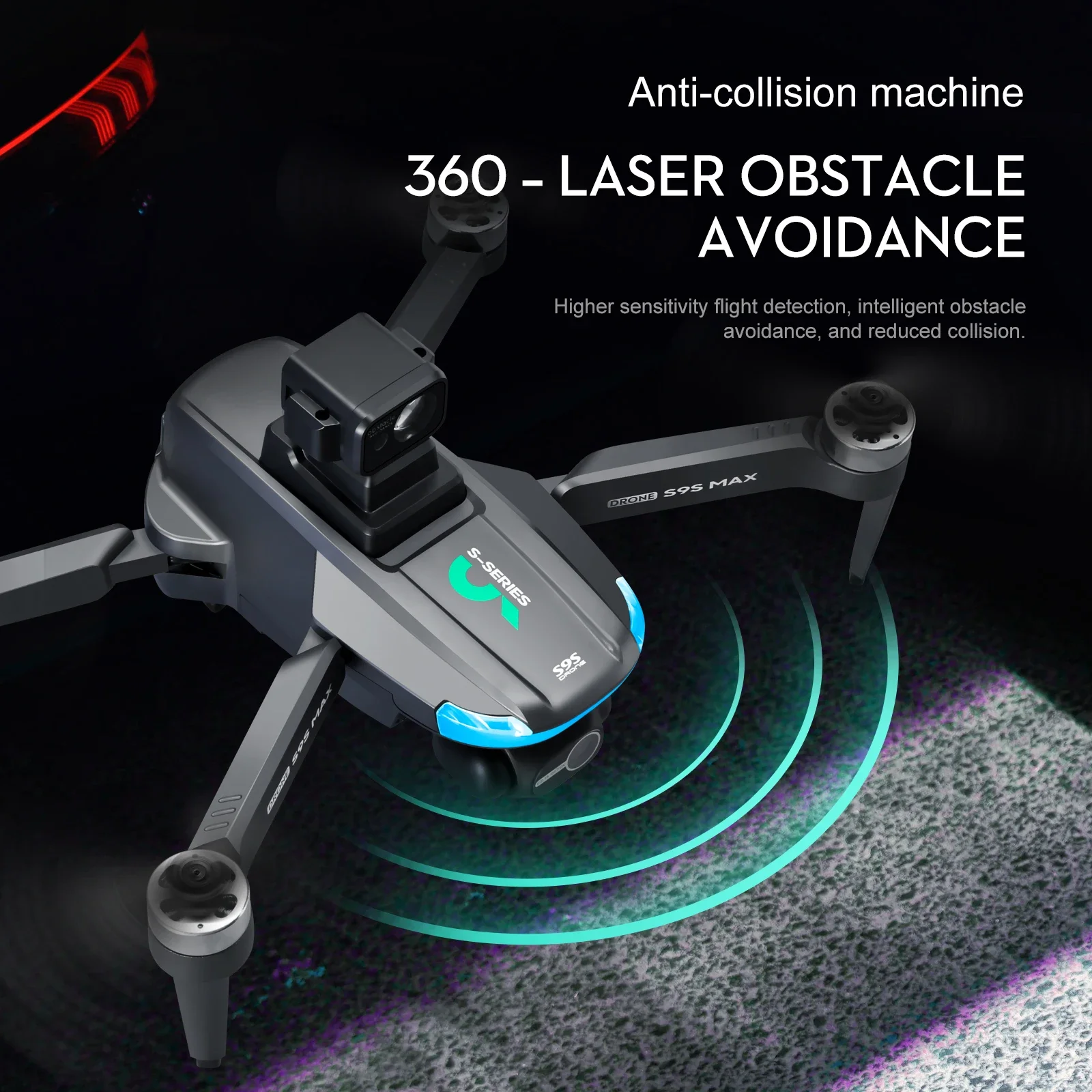 Drone MINI S9S MAX Baru 4K 2 S - Drone Cinematic ulasan dan harga
