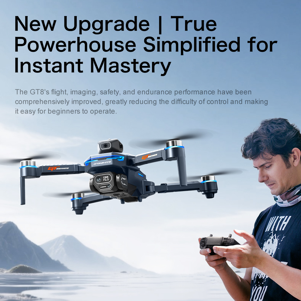 Drone GT8 Original 8K Profesio - Drone Multispectral ulasan dan harga