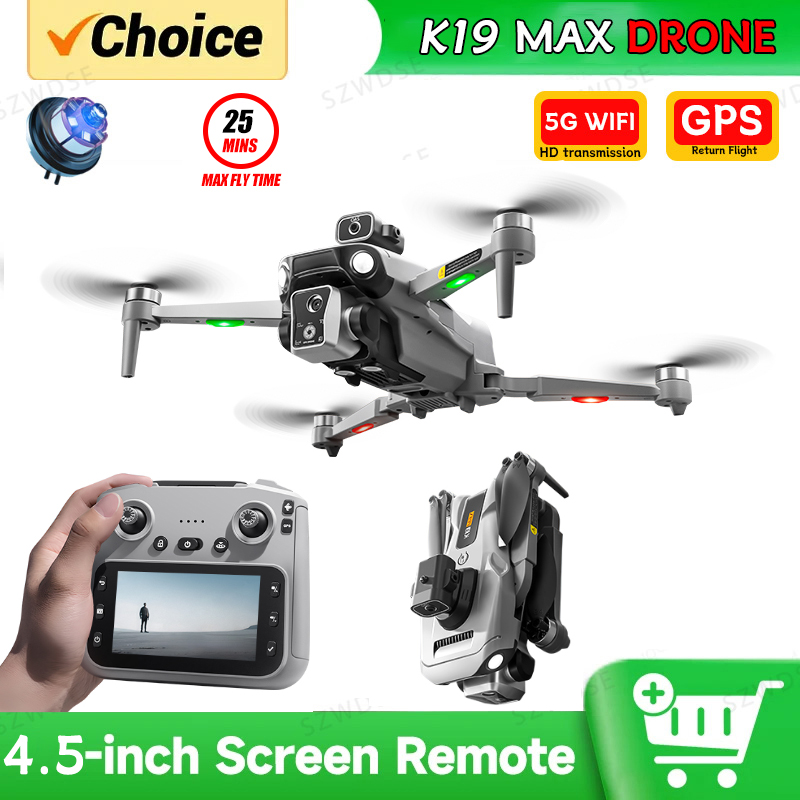 Drone K19 MAX GPS 2026 dengan  - Drone Surveying ulasan dan harga