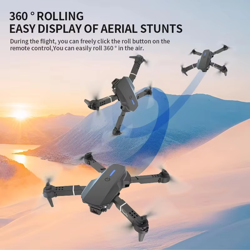 Drone Mini E88 Baru 2026 denga - Drone Video Production ulasan dan harga