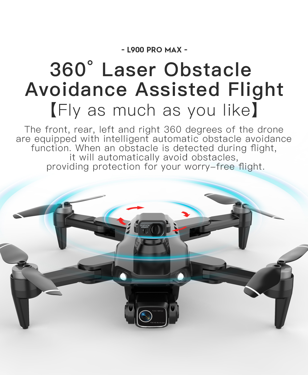Drone LYZRC L900 PRO MAX denga - Drone Surveying ulasan dan harga