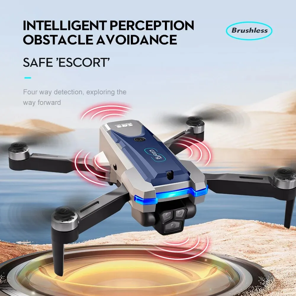 S8S Drone lipat 5G Wifi 8K HD, - Drone Lidar ulasan dan harga