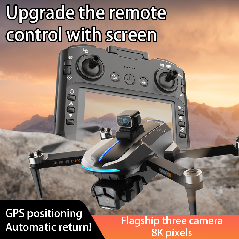 Drone AE8 EVO GPS 8K Profesion - Drone Surveying ulasan dan harga