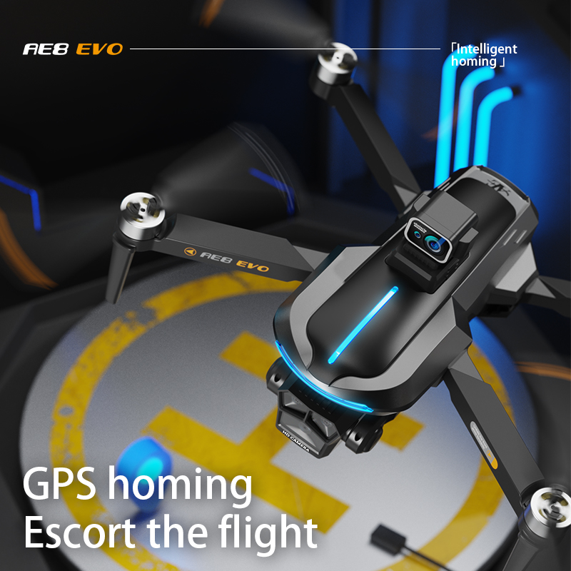 Drone AE8 EVO GPS 8K Profesion - Drone Surveying ulasan dan harga